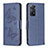 Custodia Portafoglio In Pelle Farfalla Cover con Supporto B01F per Xiaomi Redmi Note 11 Pro 5G