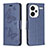 Custodia Portafoglio In Pelle Farfalla Cover con Supporto B01F per Xiaomi Redmi Note 13 Pro+ Plus 5G