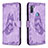 Custodia Portafoglio In Pelle Farfalla Cover con Supporto B02F per Samsung Galaxy A11