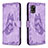 Custodia Portafoglio In Pelle Farfalla Cover con Supporto B02F per Samsung Galaxy A31