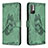 Custodia Portafoglio In Pelle Farfalla Cover con Supporto B02F per Xiaomi Redmi Note 10 5G