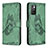 Custodia Portafoglio In Pelle Farfalla Cover con Supporto B02F per Xiaomi Redmi Note 11 4G (2021)