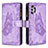 Custodia Portafoglio In Pelle Farfalla Cover con Supporto B03F per Samsung Galaxy A32 5G
