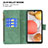 Custodia Portafoglio In Pelle Farfalla Cover con Supporto B03F per Samsung Galaxy A42 5G
