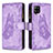 Custodia Portafoglio In Pelle Farfalla Cover con Supporto B03F per Samsung Galaxy A42 5G