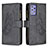 Custodia Portafoglio In Pelle Farfalla Cover con Supporto B03F per Samsung Galaxy A72 4G