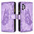 Custodia Portafoglio In Pelle Farfalla Cover con Supporto B03F per Samsung Galaxy M32 5G