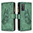 Custodia Portafoglio In Pelle Farfalla Cover con Supporto B03F per Samsung Galaxy S20 FE 4G