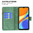 Custodia Portafoglio In Pelle Farfalla Cover con Supporto B03F per Xiaomi POCO C3