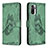 Custodia Portafoglio In Pelle Farfalla Cover con Supporto B03F per Xiaomi Redmi Note 10S 4G