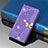 Custodia Portafoglio In Pelle Farfalla Cover con Supporto L01 per Xiaomi Mi 11 Lite 5G NE Lavanda