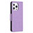 Custodia Portafoglio In Pelle Farfalla Cover con Supporto L09 per Apple iPhone 13 Pro Viola