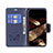 Custodia Portafoglio In Pelle Farfalla Cover con Supporto L09 per Apple iPhone 15 Blu