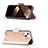 Custodia Portafoglio In Pelle Farfalla Cover con Supporto L09 per Apple iPhone 15 Plus Rosa