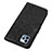 Custodia Portafoglio In Pelle Farfalla Cover con Supporto L10 per Apple iPhone 15 Pro Nero