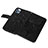 Custodia Portafoglio In Pelle Farfalla Cover con Supporto L10 per Apple iPhone 15 Pro Nero