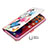 Custodia Portafoglio In Pelle Farfalla Cover con Supporto per Apple iPhone 13 Mini Rosa