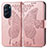 Custodia Portafoglio In Pelle Farfalla Cover con Supporto per Motorola Moto Edge 30 Pro 5G