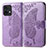 Custodia Portafoglio In Pelle Farfalla Cover con Supporto per Motorola Moto Edge 40 Pro 5G Lavanda