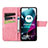 Custodia Portafoglio In Pelle Farfalla Cover con Supporto per Motorola Moto Edge S30 5G