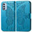 Custodia Portafoglio In Pelle Farfalla Cover con Supporto per Motorola Moto G51 5G