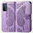 Custodia Portafoglio In Pelle Farfalla Cover con Supporto per OnePlus Nord N200 5G Lavanda