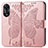 Custodia Portafoglio In Pelle Farfalla Cover con Supporto per Oppo A58 4G