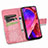 Custodia Portafoglio In Pelle Farfalla Cover con Supporto per Oppo A74 5G