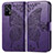 Custodia Portafoglio In Pelle Farfalla Cover con Supporto per Realme GT Neo 2T 5G Viola