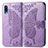 Custodia Portafoglio In Pelle Farfalla Cover con Supporto per Samsung Galaxy A02