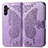 Custodia Portafoglio In Pelle Farfalla Cover con Supporto per Samsung Galaxy A04s