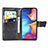 Custodia Portafoglio In Pelle Farfalla Cover con Supporto per Samsung Galaxy A10e