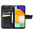 Custodia Portafoglio In Pelle Farfalla Cover con Supporto per Samsung Galaxy A13 5G