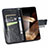 Custodia Portafoglio In Pelle Farfalla Cover con Supporto per Samsung Galaxy A15 4G