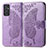 Custodia Portafoglio In Pelle Farfalla Cover con Supporto per Samsung Galaxy A15 4G Lavanda