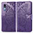 Custodia Portafoglio In Pelle Farfalla Cover con Supporto per Samsung Galaxy A2 Core A260F A260G Viola