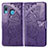 Custodia Portafoglio In Pelle Farfalla Cover con Supporto per Samsung Galaxy A20 Viola