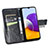 Custodia Portafoglio In Pelle Farfalla Cover con Supporto per Samsung Galaxy A22 5G