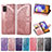 Custodia Portafoglio In Pelle Farfalla Cover con Supporto per Samsung Galaxy A31