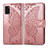 Custodia Portafoglio In Pelle Farfalla Cover con Supporto per Samsung Galaxy A41 Rosa