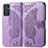 Custodia Portafoglio In Pelle Farfalla Cover con Supporto per Samsung Galaxy F34 5G Lavanda