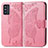 Custodia Portafoglio In Pelle Farfalla Cover con Supporto per Samsung Galaxy F52 5G