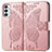 Custodia Portafoglio In Pelle Farfalla Cover con Supporto per Samsung Galaxy M23 5G