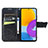 Custodia Portafoglio In Pelle Farfalla Cover con Supporto per Samsung Galaxy M52 5G