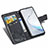 Custodia Portafoglio In Pelle Farfalla Cover con Supporto per Samsung Galaxy Note 10 Lite