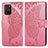 Custodia Portafoglio In Pelle Farfalla Cover con Supporto per Samsung Galaxy S10 Lite Rosa Caldo