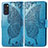 Custodia Portafoglio In Pelle Farfalla Cover con Supporto per Samsung Galaxy S20 5G