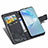 Custodia Portafoglio In Pelle Farfalla Cover con Supporto per Samsung Galaxy S20 Plus