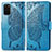 Custodia Portafoglio In Pelle Farfalla Cover con Supporto per Samsung Galaxy S20 Plus