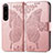 Custodia Portafoglio In Pelle Farfalla Cover con Supporto per Sony Xperia 1 IV SO-51C